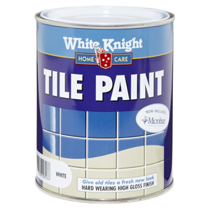 White Knight tile paint